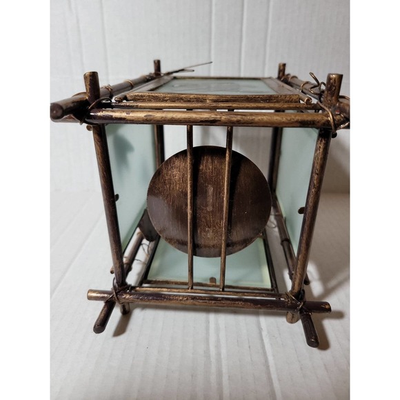 Feng Shui metal and glass candle holder - Picture 6 of 6